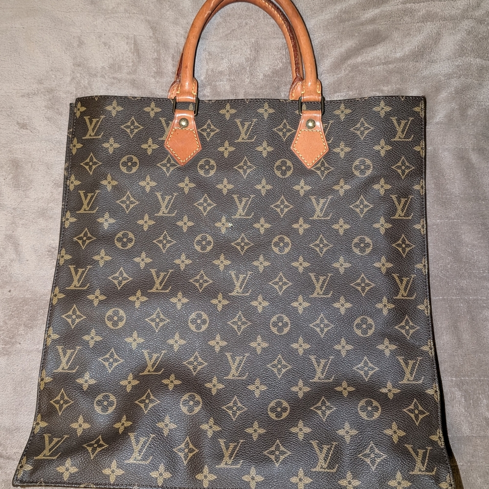 Louis Vuitton Monogram Canvas Brown Tote Bag